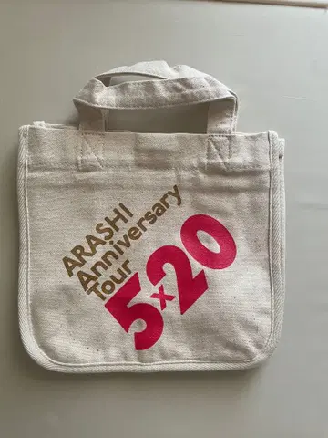 ARASHI Anniversary Tour 5x20 미니 토트백