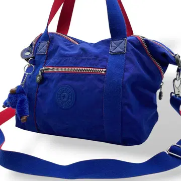 키플링 kipling 숄더백 2way 캔버스 블루