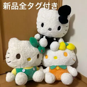 새상품 헬로키티 GJ BIG 봉제 인형 세트