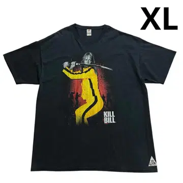 킬 빌 티셔츠 XL 블랙 프룻 오브 더 룸 슬리프티 룩