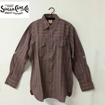 Sugar Cane 디자인 셔츠 빈티지 미사용 L