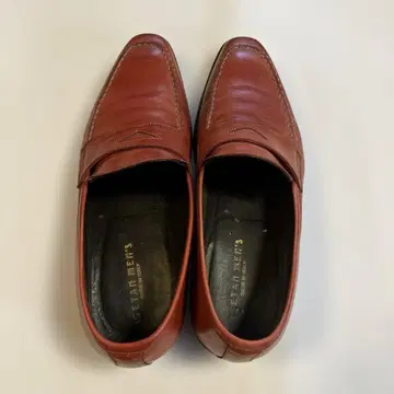ISETAN MEN'S 가죽 로퍼 이탈리아제 브라운