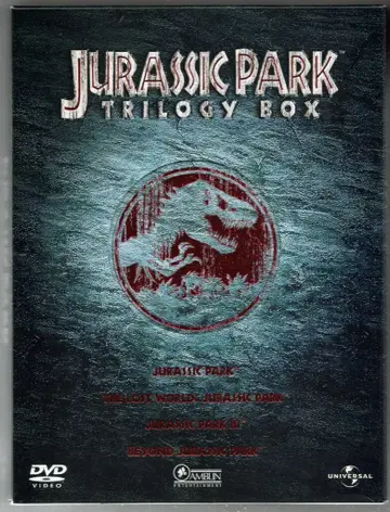 외국 영화 DVD 쥬라기 공원 트리로지 BOX