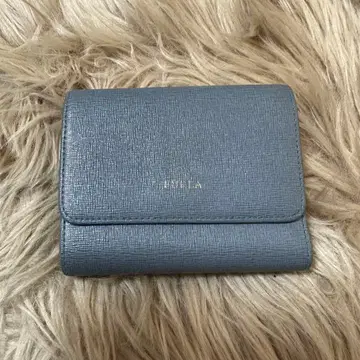 FURLA 접이식 지갑 라이트 블루