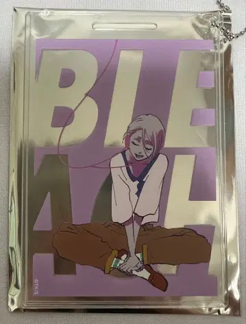 BLEACH 원화전 쿠키 루키아 폴 체인 부착 경질 카드 케이스 미사용