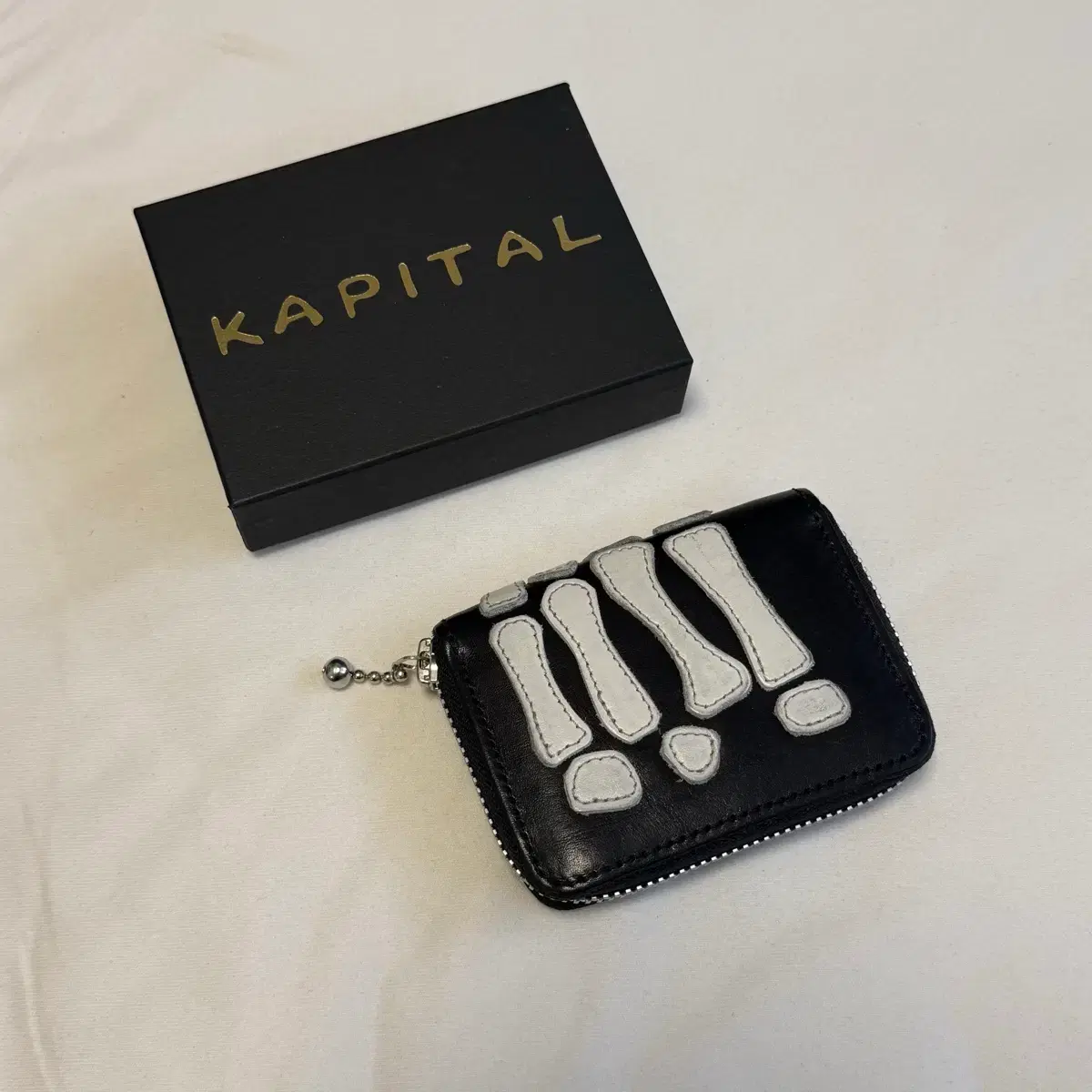 Kapital Trucker Wallet Chain (Red/Black) | Bunjang Global
