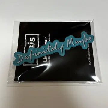 오아시스 30주년 특별전 Live Forever 아크릴 마그넷 1