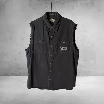 Harley-Davidson 할리데이비슨 슬리브리스 셔츠 블랙 L