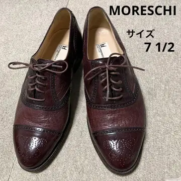 새상품급 MORESCHI 비즈니스 슈즈 드레스 슈즈 모레스키 가죽