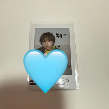 IDID 세민 친필 사인 폴라로이드