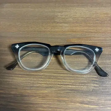 빈티지 60s B&L 보슈롬 2톤 안경 타르트 옵티컬