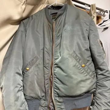 50s USarmy MA-1 플라이트 자켓 실물