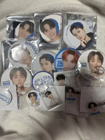 treasure 도영 캔뱃지 키링