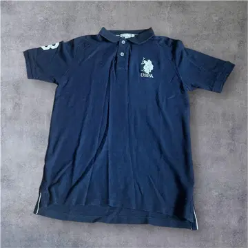 U.S. POLO ASSN. 피케 셔츠 빅포니 네이비 M 사이즈