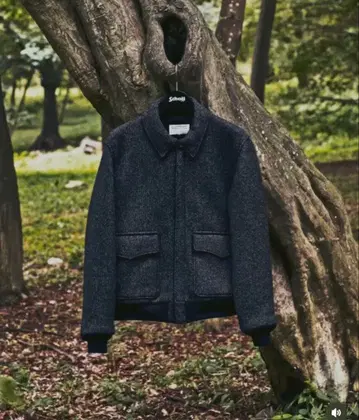 schott 비치 크로스 블루종