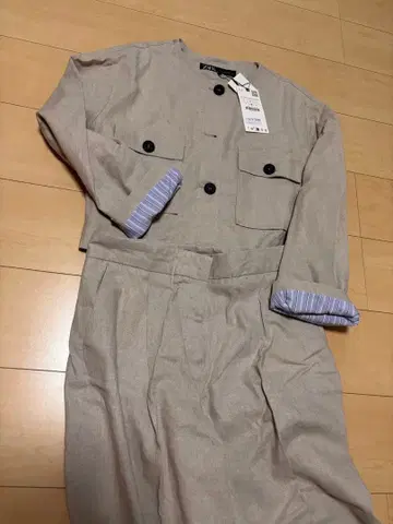 ZARA 린넨 셋업