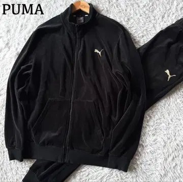 PUMA 벨로아 저지 셋업 블랙