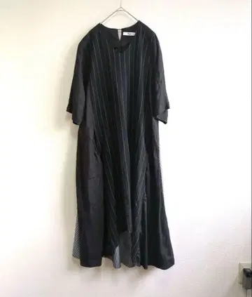 Parc.1 파르쿠앙 비대칭 린넨 원피스