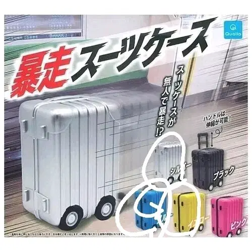 交換）キャリア暴走旅行バッグガチャ