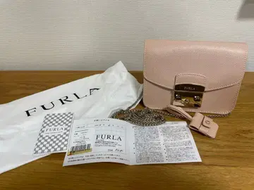 FURLA 숄더백 메트로폴리스 옅은 핑크