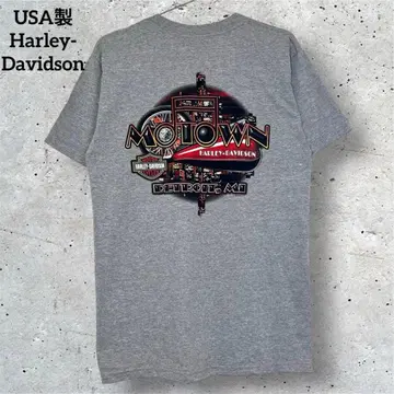 [새상품] USA제 Harley-Davidson 택 디트로이트 T셔츠