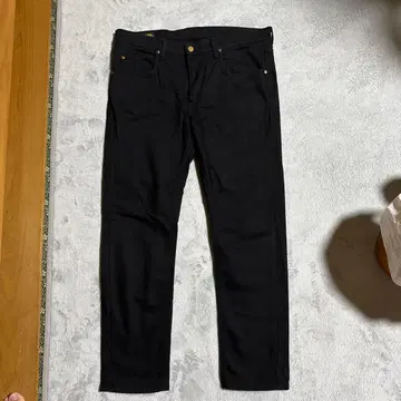 Lee 라이더스 블랙 데님 팬츠