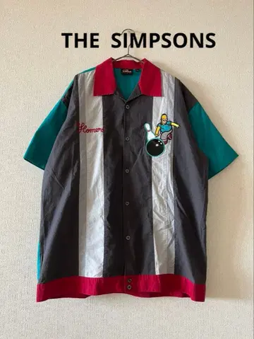초레어 the Simpsons 심슨 호머 볼링 셔츠 L/G