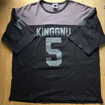 King Gnu 킹누 T셔츠 5주년 5th 풋볼 유니폼