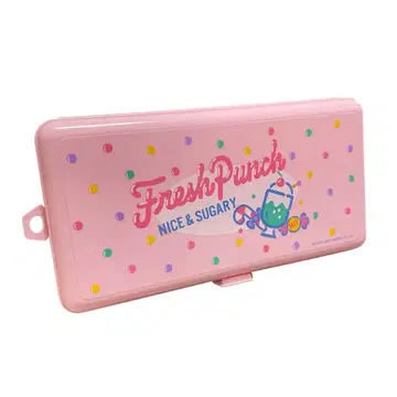 레어 SANRIO 산리오 프레쉬 펀치 소품함 플라스틱 케이스 레트로
