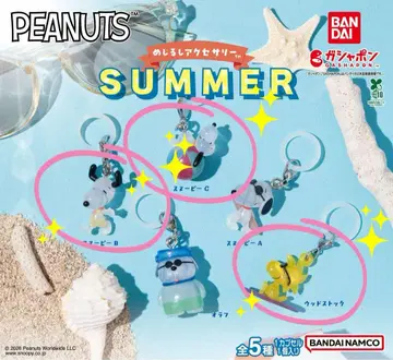 PEANUTS 메지루시 액세서리 SUMMER 3종 세트