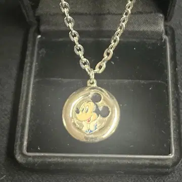 VINTAGE DISNEY 미키 목걸이 레트로 펜던트