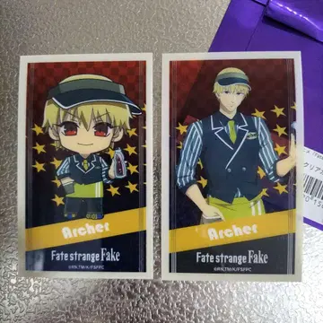 fate/strange fake 길가메쉬 클리어 카드