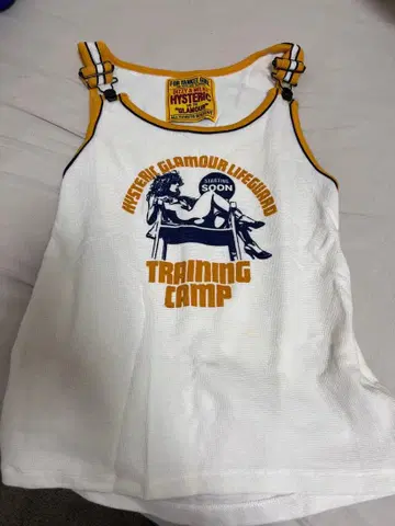 HYSTERIC GLAMOUR 탱크탑 화이트