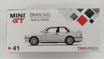 MINIGT 1/64 BMW M3 Alpine White