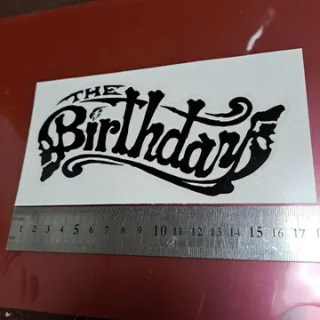 THE BIRTHDAY 스티커 치바 유스케 아베 토시 TMGE
