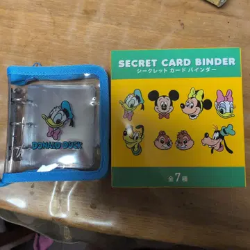 디즈니 시크릿 카드 바인더 도널드 덕