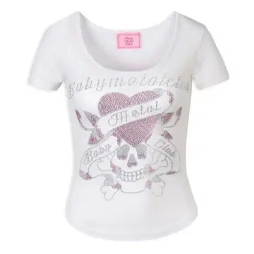 babymetalclub T셔츠 Bmc twinkle skull t