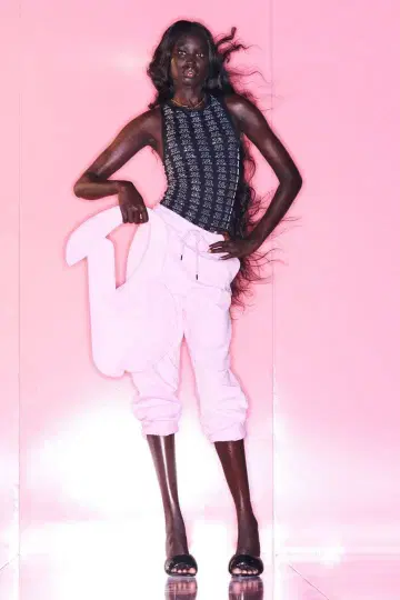 컨디션 최상! ZARA Barbie 큐빅 탱크탑 블랙 XS