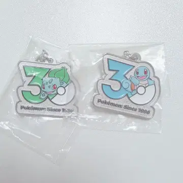 포켓몬 30주년 메탈 참 이상해씨 꼬부기