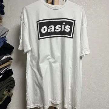 Oasis 오아시스 밴드T셔츠 화이트 XL