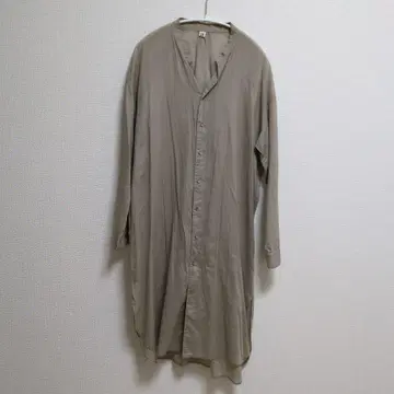 팔라스 팰리스 nume 노카라 롱 셔츠 베이지