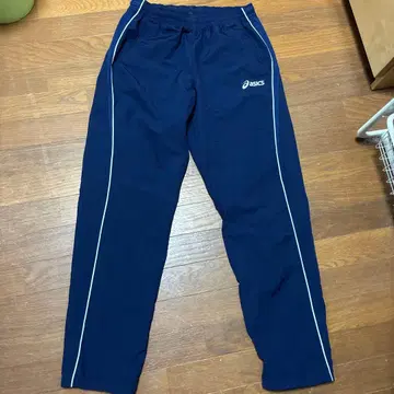 asics 아식스 윈드브레이커 팬츠 네이비