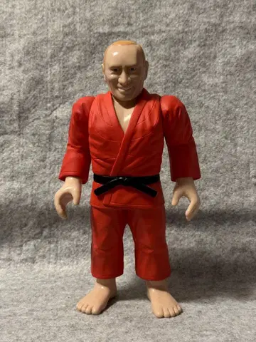 푸틴 소프트 비닐 WANDERLUS TOYS 러시아 유도복 피규어