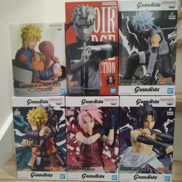 NARUTO Grandista 피규어 6종 세트