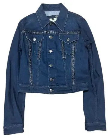 Just cavalli 이탈리아제 디자인 데님 자켓