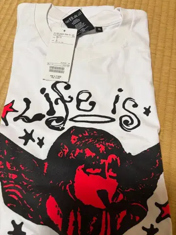 BEAMS T UNFAIR 티셔츠 XL 화이트