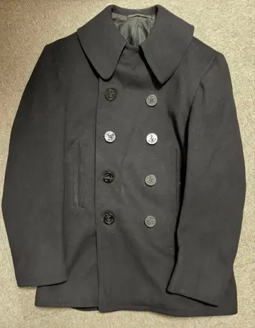 빈티지 US NAVY 1930s p 코트 자수 택