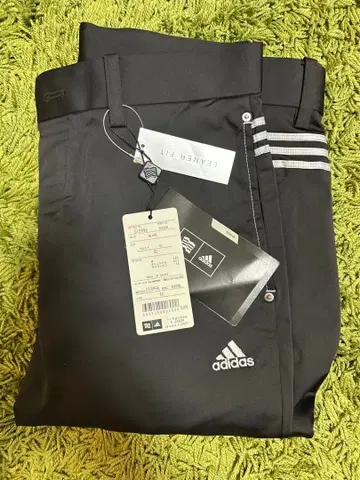 adidas LEANER FIT 팬츠 블랙 82