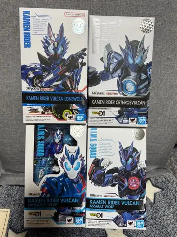 S.H.Figuarts 가면라이더 발칸 4종 세트