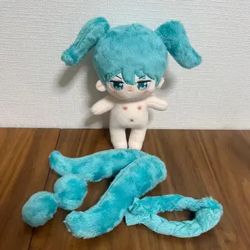 옷 갈아입기 봉제 인형 20cm 하츠네 미쿠
